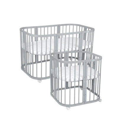 Babybett 7-in-1  Quadratische Form | B-Ware
