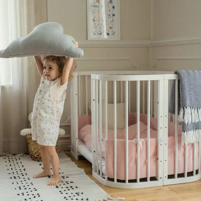 Babybett 7-in-1  Quadratische Form | B-Ware