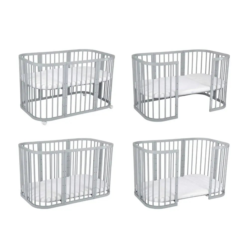 Babybett 7-in-1  Quadratische Form | B-Ware