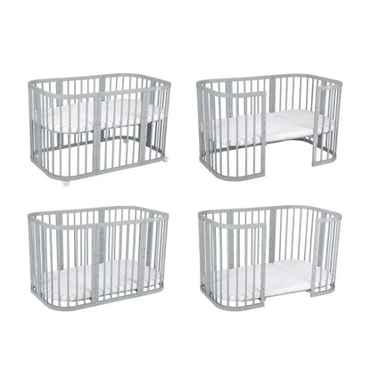 Babybett 7-in-1  Quadratische Form | B-Ware