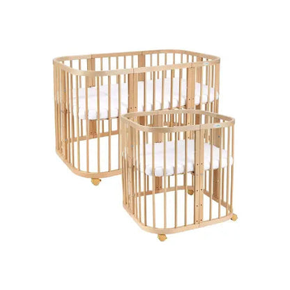 Babybett 7-in-1  Quadratische Form | B-Ware
