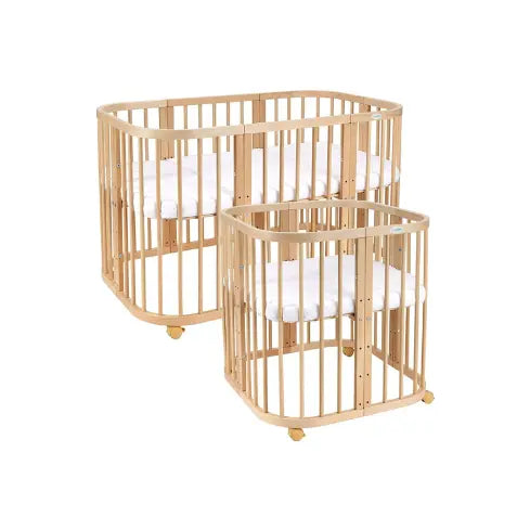 Babybett 7-in-1  Quadratische Form | B-Ware