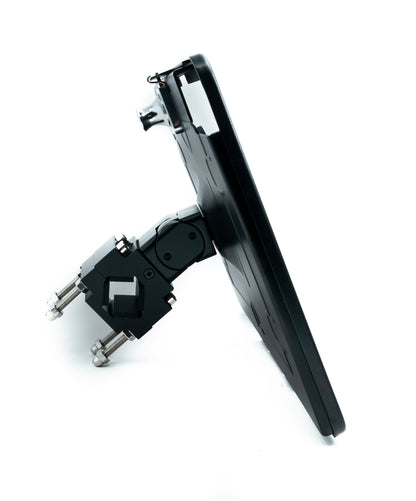 SYSTEM-S pole mount clamp 360° stand lockable for iPad Pro 13" Air 13" (M2) Pro 6 5 4 3 12.9"