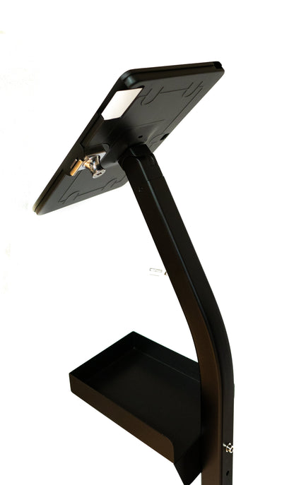SYSTEM-S Boden Ständer 120 cm 360° drehbar 180° neigbar Halterung abschließbar für iPad 10.2" 9 8 7