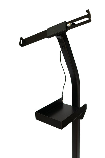 SYSTEM-S Boden Ständer 120 cm 360° drehbar 180° neigbar Halterung abschließbar für Tablets von 9.0" bis 13.0"