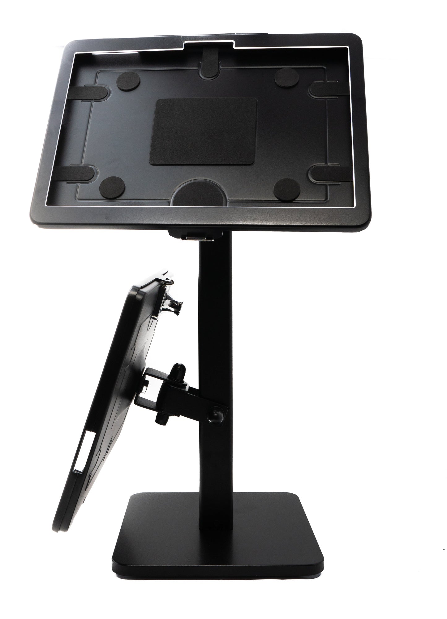 SYSTEM-S Tischständer Dual 360° drehbar 180° neigbar Halterung abschließbar für Microsoft Surface Pro 11 10 9 13.0"