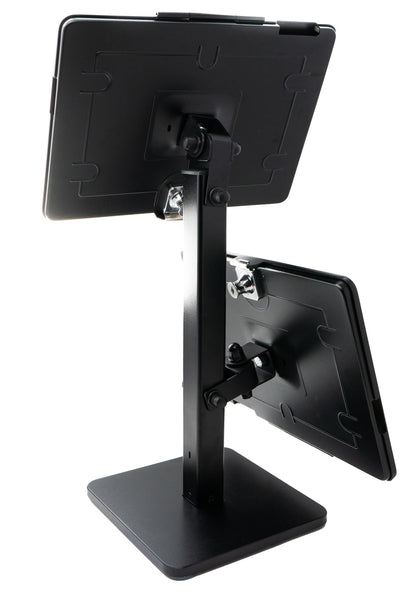 SYSTEM-S Tischständer Dual 360° drehbar 180° neigbar Halterung abschließbar für Microsoft Surface Pro 11 10 9 13.0"