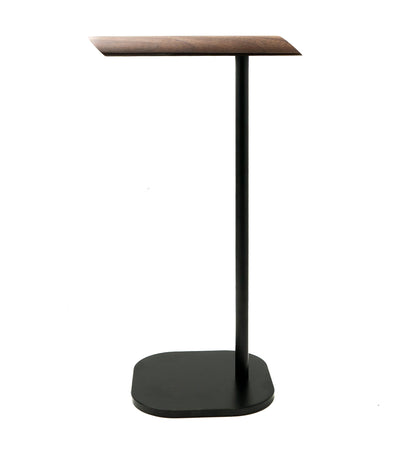 SYSTEM-S Ständer 28 cm Halterung aus Holz Aluminium für Kopfhörer Headset