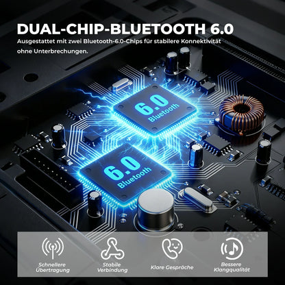 Motorrad Intercom Bluetooth Headsets mit Gegensprechanlagen 300m, IP56 Wasserdicht Staubdicht