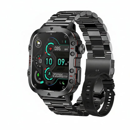 Outdoor Smartwatch mit Bluetooth-Anruf, GPS & 1,96" AMOLED