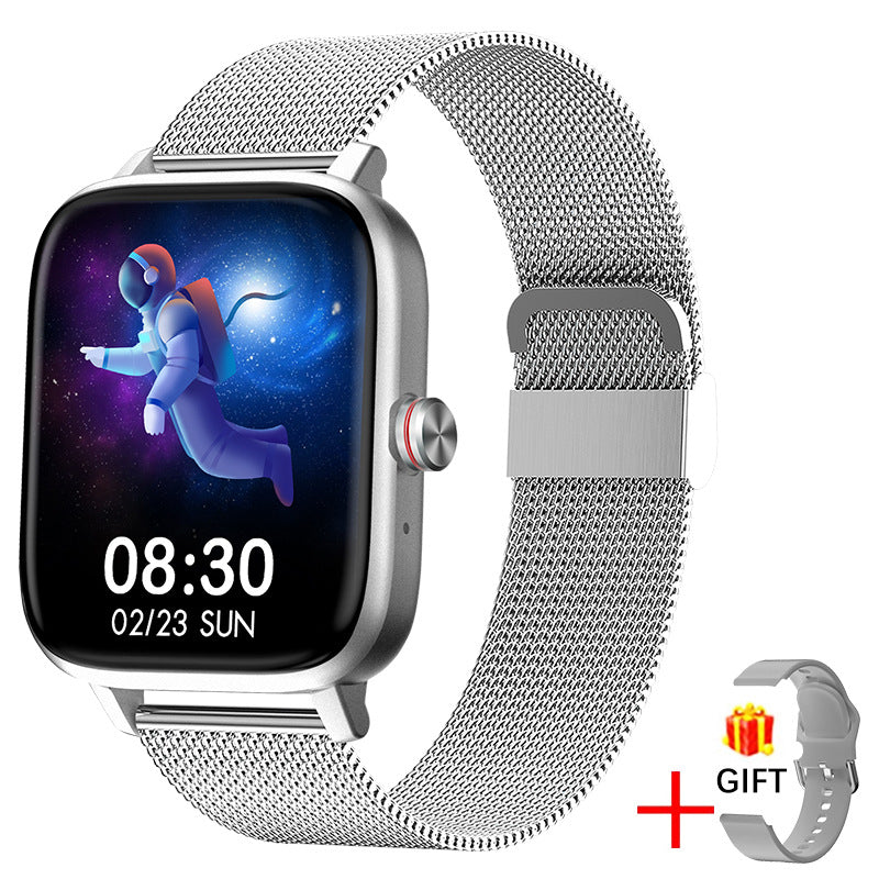 Smartwatch mit Bluetooth-Telefonie, 1,69" Display, Herzfrequenz & SpO₂, IP67