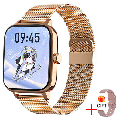 Smartwatch mit Bluetooth-Telefonie, 1,69" Display, Herzfrequenz & SpO₂, IP67