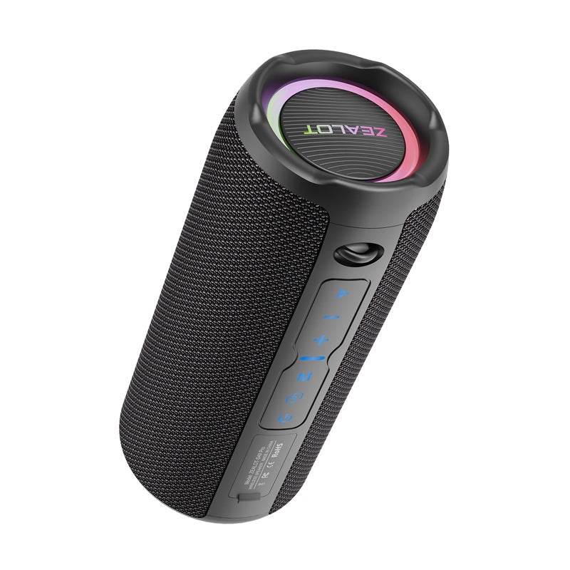 Bluetooth Lautsprecher 20W IPX6 Wasserdicht RGB Bass Boost TWS Stereo