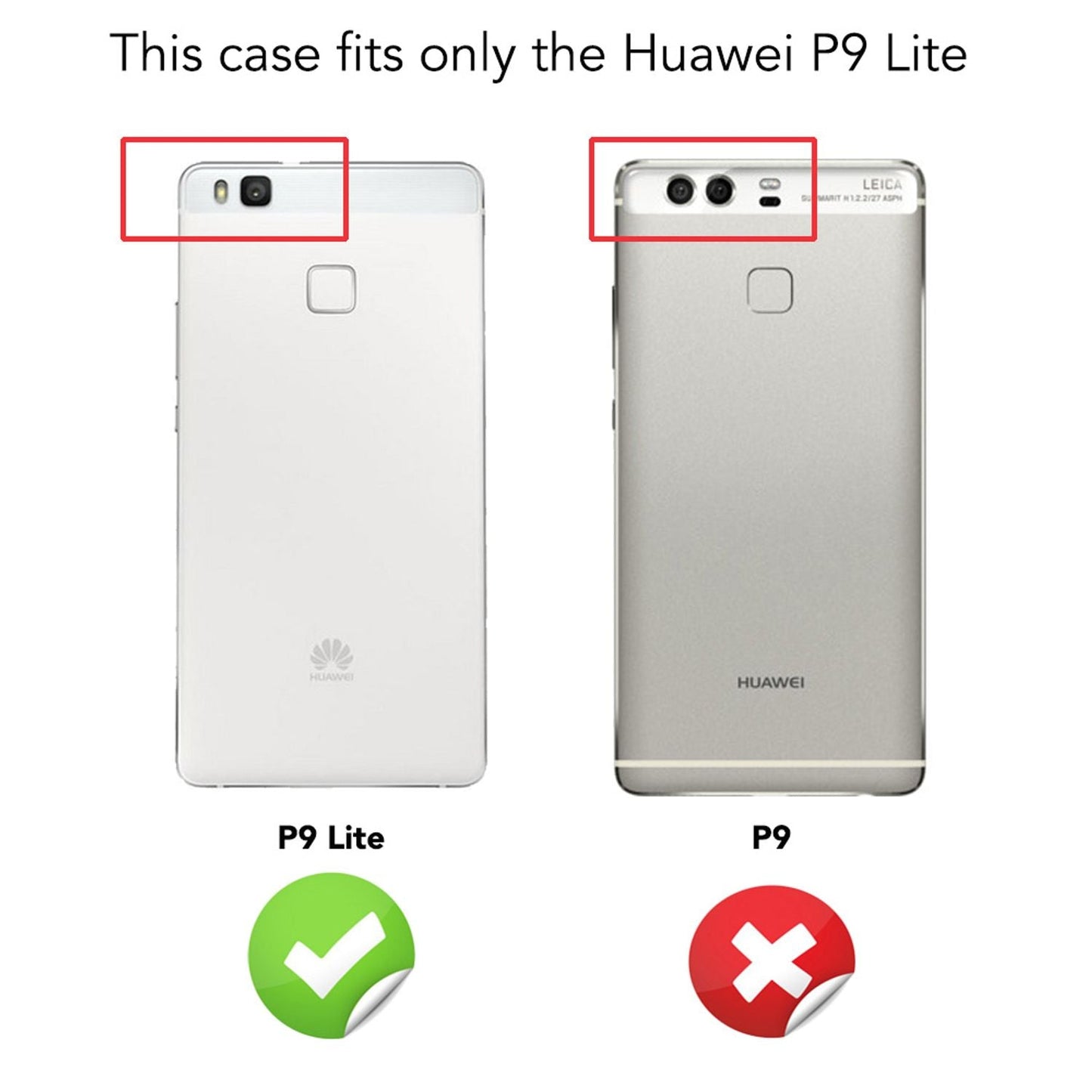 NALIA 360 Grad Handyhülle kompatibel mit Huawei P9 Lite 2016, Full Cover Vorne Hinten Doppel-Schutz Hülle Dünnes Ganzkörper Case Handy-Tasche Transparenter Displayschutz Rückseite - Transparent