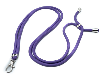 SYSTEM-S shoulder strap neck strap for smartphone case made of nylon in purple