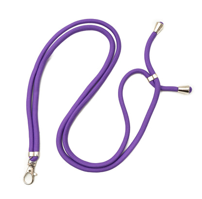 SYSTEM-S shoulder strap neck strap for smartphone case made of nylon in purple