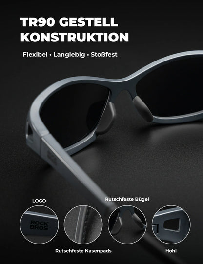 Polarisierte Sportsonnenbrille SP394 Ultralight & UV400