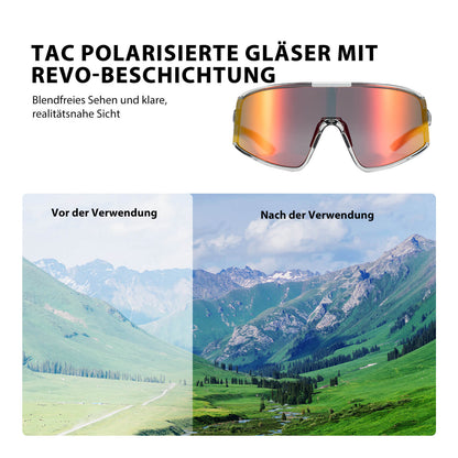 Polarisierte Ultraleichte Fahrradbrille in 4 Farben