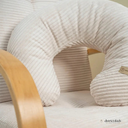 Stillkissen U-Form Cord – abnehmbarer Bezug