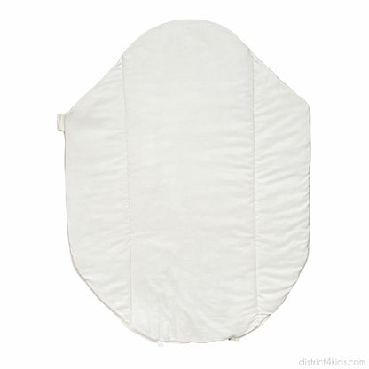 Pucksack Bio-Baumwolle mitwachsend - Ganzjahres Schlafsack für Babys