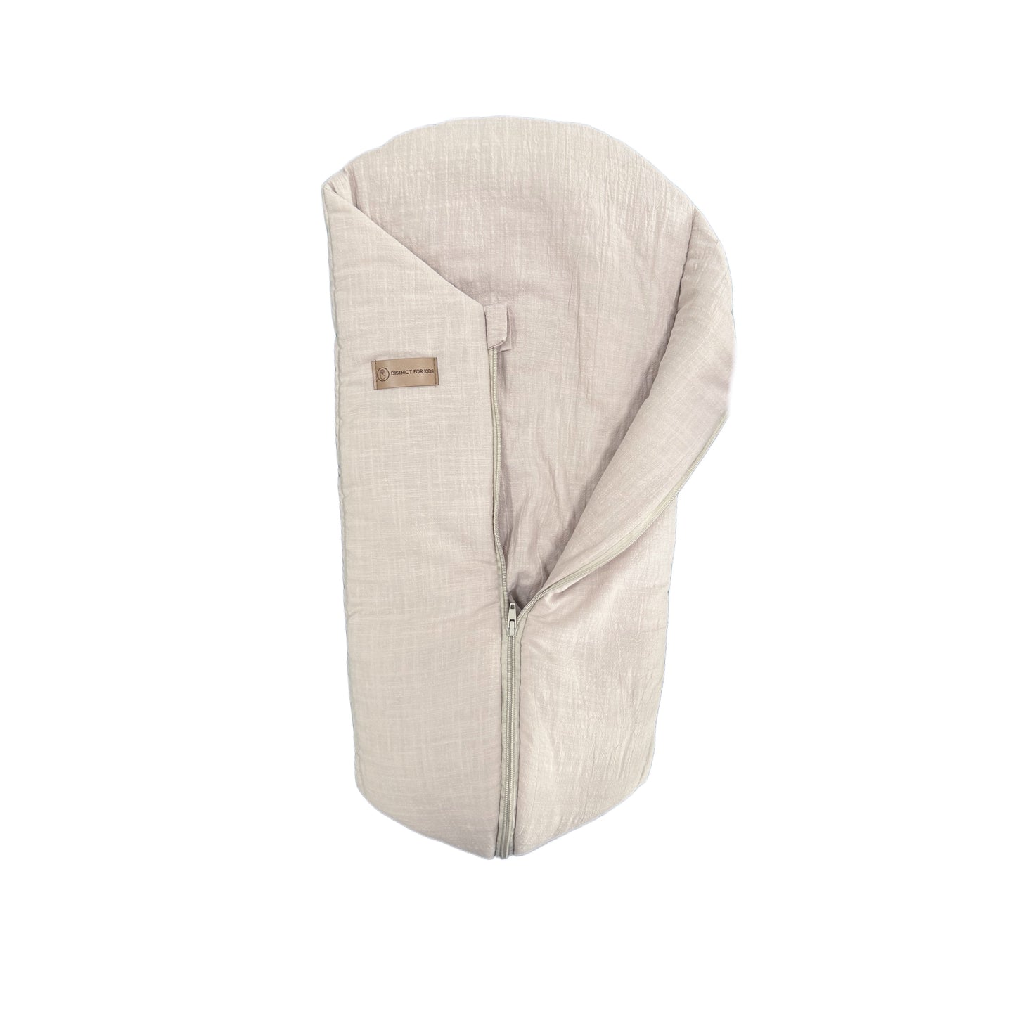 Pucksack Leinen mitwachsend - Atmungsaktiver Babyschlafsack