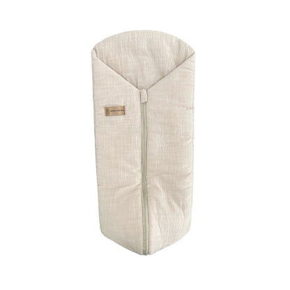 Pucksack Leinen mitwachsend - Atmungsaktiver Babyschlafsack