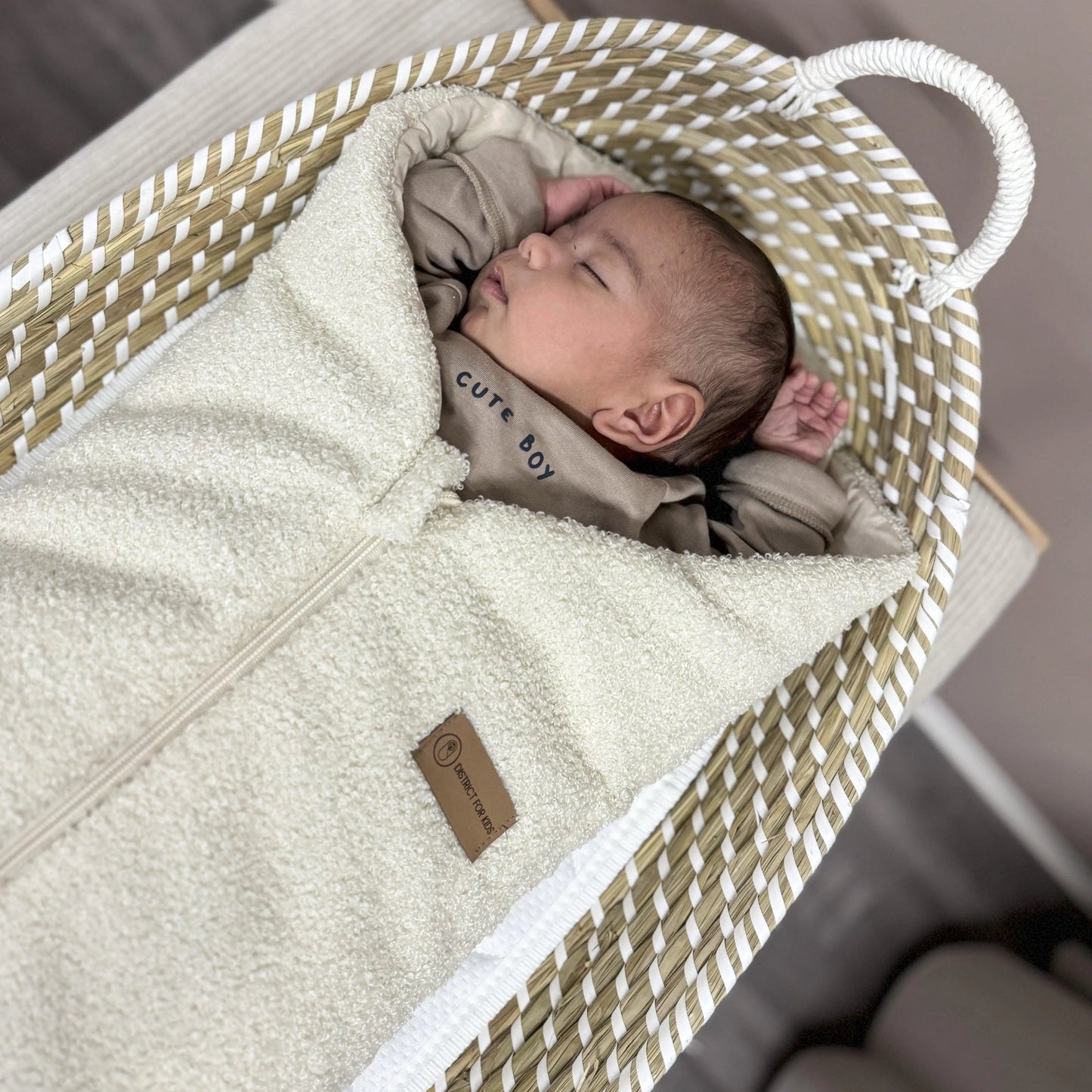 Pucksack Bouclé – 2.5 TOG Ganzjahr
