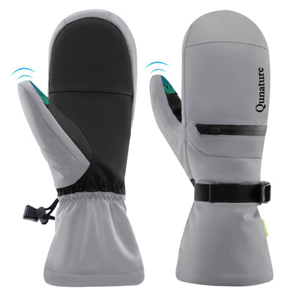 Qunature Wasserdichte Skihandschuhe XS-XL