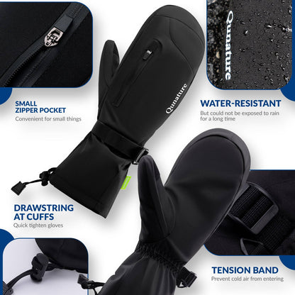 Qunature Winter Skihandschuhe für Herren & Damen
