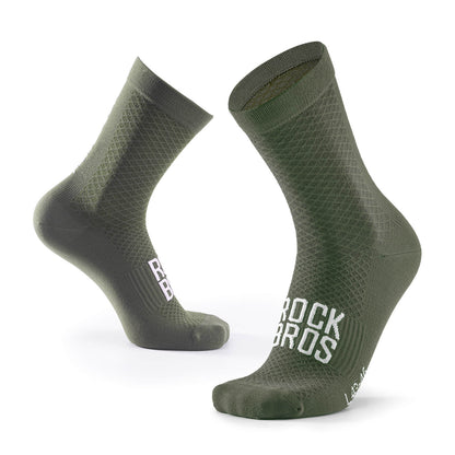 ROAD TO SKY Sportsocken Baumwolle Atmungsaktive Laufsocken für MTB & Rennrad