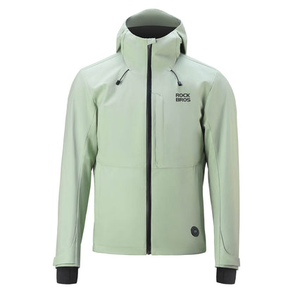 ROCKBROS Beheizbare Fahrradjacke mit Typ-C-Anschluss