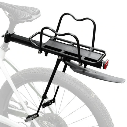 ROCKBROS Fahrrad Gepäckträger mit Reflektor und Schutzblech Aluminiumlegierung