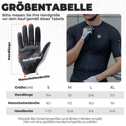 ROCKBROS Fahrradhandschuhe mit Touchfunktion
