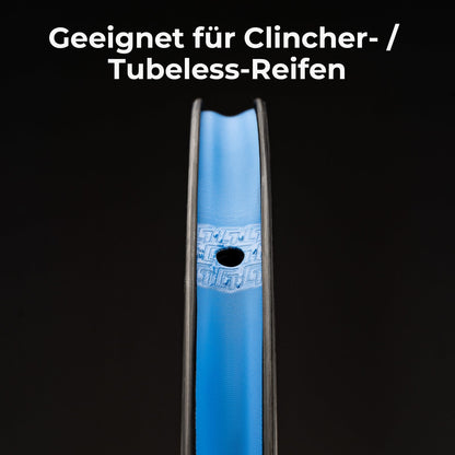 ROCKBROS 700C Carbon Laufradsatz 50mm Felgenbremse Steckachse Laufrad Set für Rennrad