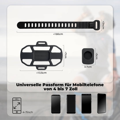 Fahrrad Handyhalterung Stoßdämpfend Kratzfest für 4"-7" Handy