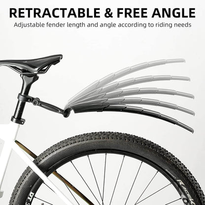Fahrrad Schutzblech Set Vorne/Hinten Verstellbar