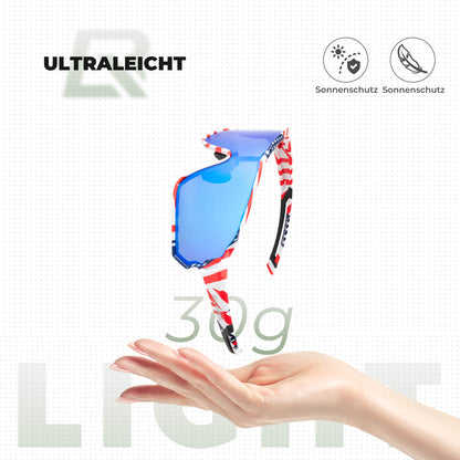 Federleichte Polarisierte Fahrradbrille (UV400)