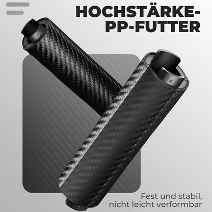 ROCKBROS Fahrradgriffe Kohlenstoffmuster Lenkergriffe Rutschfest 22,2mm