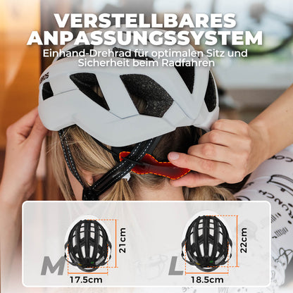 Integrierter Fahrradhelm Stoßfest Verstellbar
