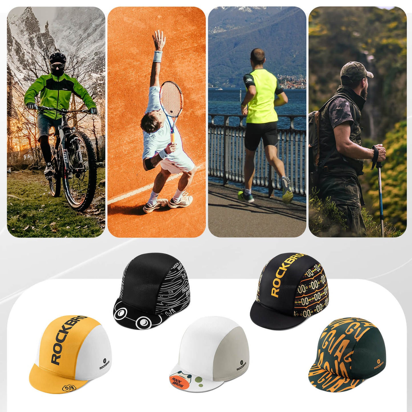 Fahrrad Kappe Sommer Fahrradmütze
