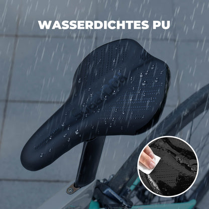 Fahrradsattel Komfortabel Gel mit überzug & Schraubenschlüssel