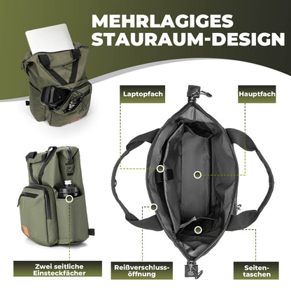 Fahrradtasche Lenkertasche für Brompton 10L+1.5L