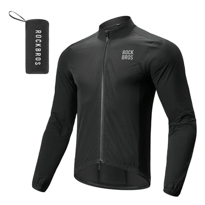 Herren Leichte Fahrradjacke Atmungsaktiv Frühling
