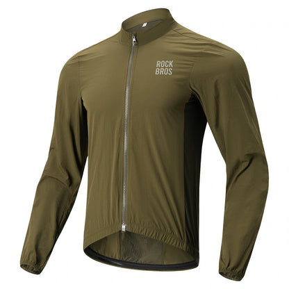 Herren Leichte Fahrradjacke Atmungsaktiv Frühling