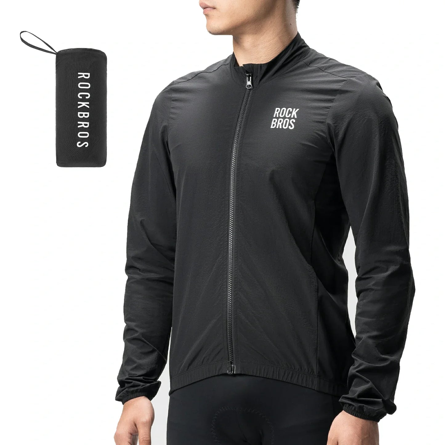Herren Leichte Fahrradjacke Atmungsaktiv Frühling