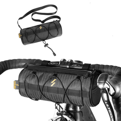 Lenkertasche 2,1L  mit Schultergurt für MTB, Rennrad, Gravel & E-Bike
