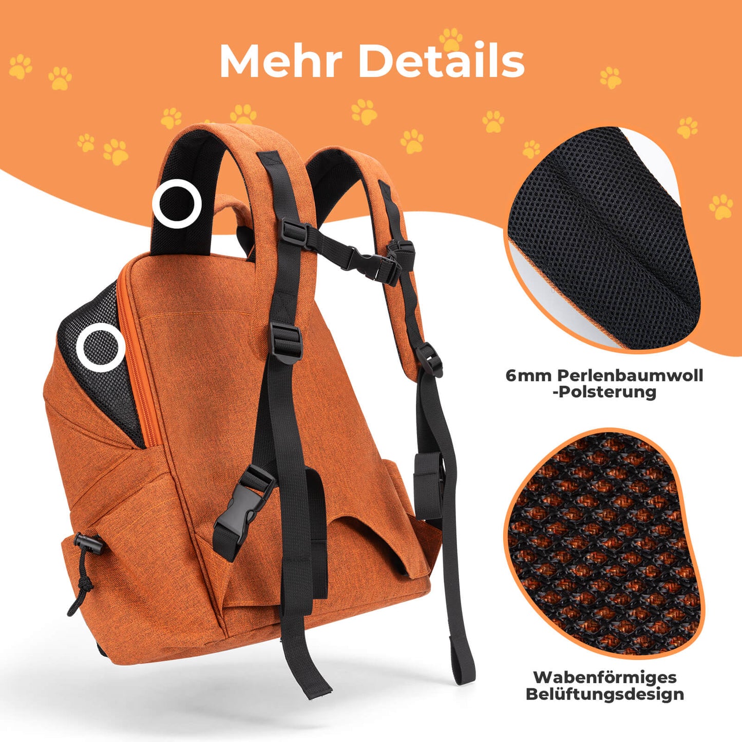 Lenkertasche Haustiertasche für Brompton/Klapprad 21 L