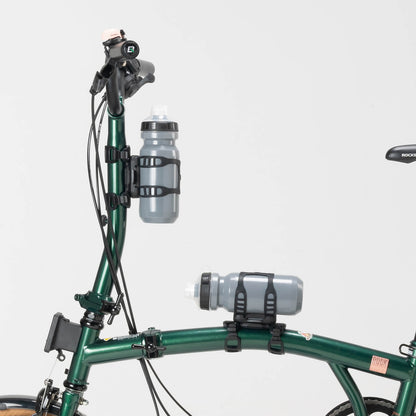 Magnetischer Flaschenhalter für Fahrrad – mit Riemenbefestigung