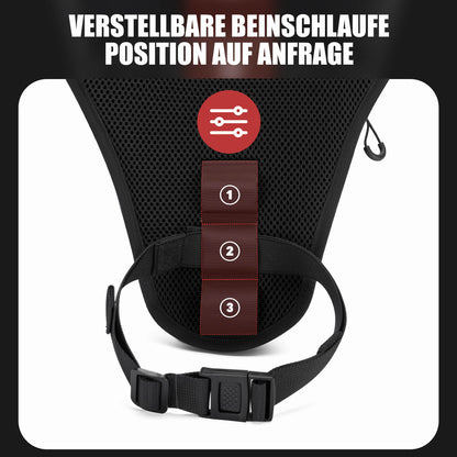 ROCKBROS Motorrad Beintasche Beinbeutel Hüfttasche mit Schultergurte