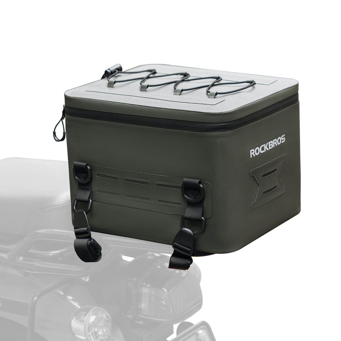 ROCKBROS Motorradtasche Wasserdicht Gepäckträgertasche Hecktasche 13L